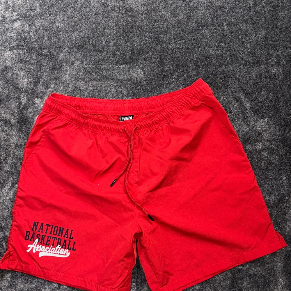 NBA‎ Red Athletic Shorts